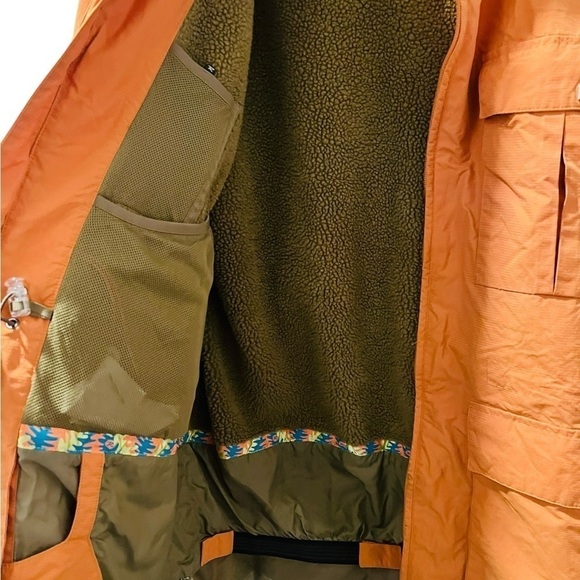 Rossignol Intuition Fleece Rust Orange Ski Snowboard Jacket Unisex Size Large - Picture 8 of 9